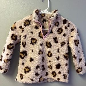 Boutique pink cheetah pullover